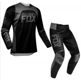 Комплект джерси+брюки для мотокросса FOX Black/grey