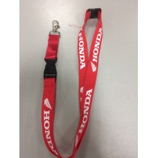 Шнурок для ключей HONDA красный белый
