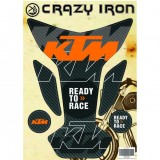 Наклейка на бак KTM READY FOR RACE
